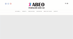 Desktop Screenshot of abeo-mn.it